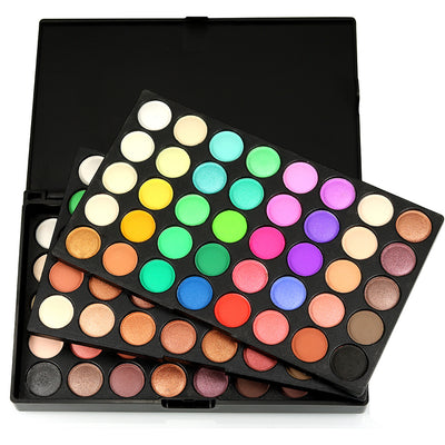Paleta de Sombras 120 Colores Profesional - Maquillaje Mate y Brillante - Image 3