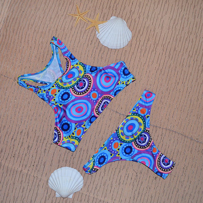 Bikini Estampado Moderno para Mujer - Conjunto de Baño Trendy - Image 5