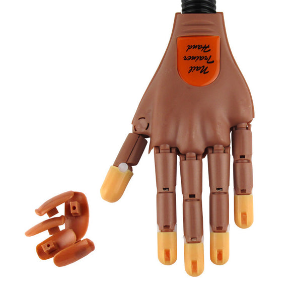Mano de Práctica para Manicura - Modelo Profesional de Entrenamiento