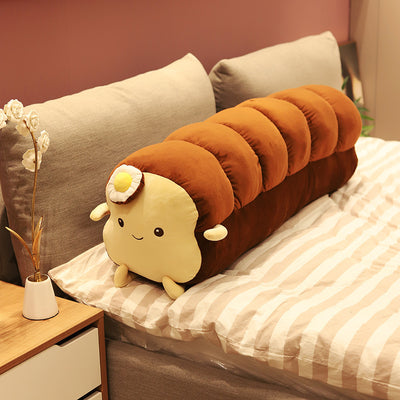 Almohada Peluche Pan Tostado - Cojín Gigante Suave para Dormir - Image 14