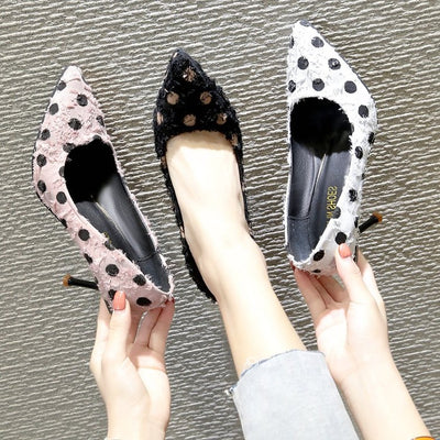 Tacones Altos Elegantes Estilo Coreano para Mujer Primavera - Image 7