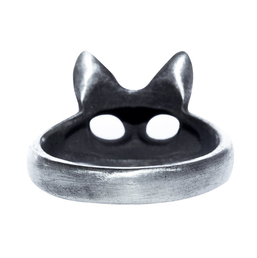Anillo de Plata 925 con Diseño Exclusivo de Cabeza de Gato - Image 15