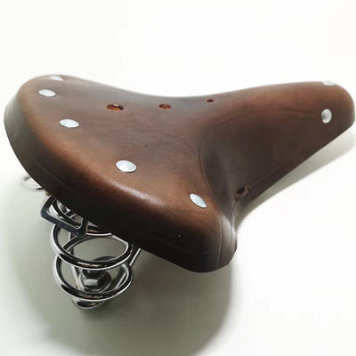 Asiento de Bicicleta de Montaña en Cuero Genuino - Image 12