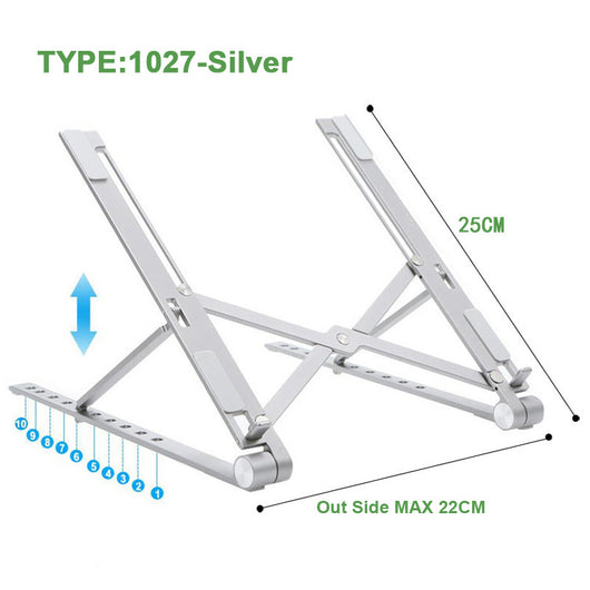 Soporte Ajustable y Plegable para Laptop en Aluminio X Style - Image 24