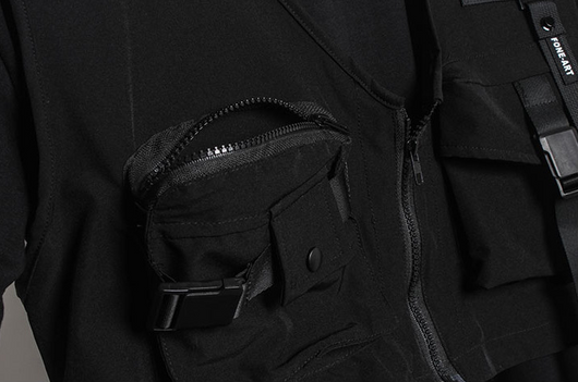 Camiseta Táctica de Dos Piezas Suelta para Hombre - Image 8