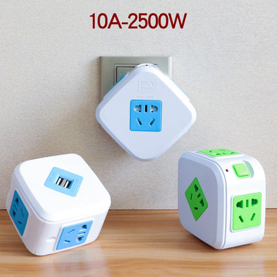 Convertidor Inteligente de Enchufes USB Miaojie Magic Cube - Image 10