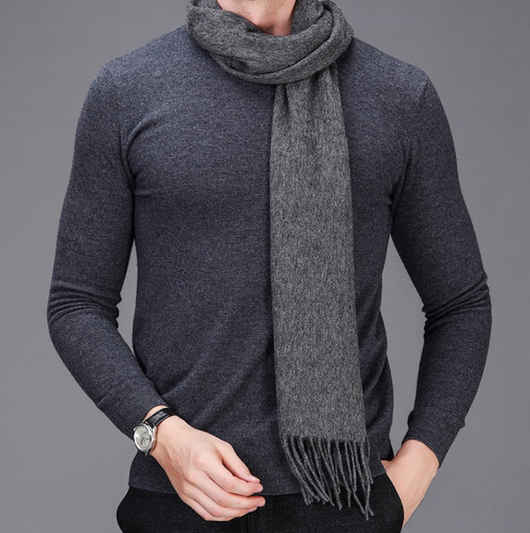 Bufanda de Cachemira Premium para Hombre y Mujer - Lana Pura Gruesa y Cálida - Image 10