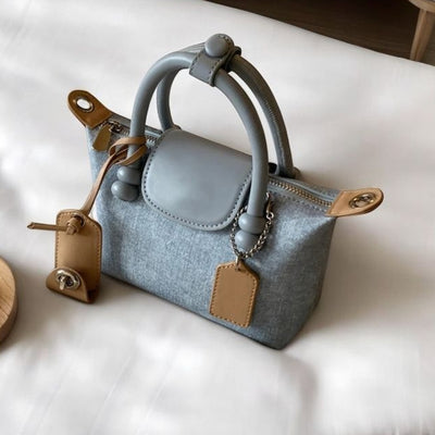 Bolso Mensajero Acolchado con Textura Dumpling para Mujer - Image 3