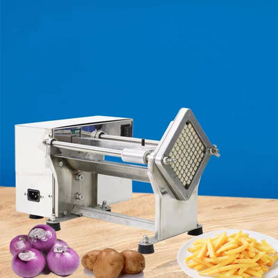 Cortador Eléctrico de Verduras en Acero Inoxidable