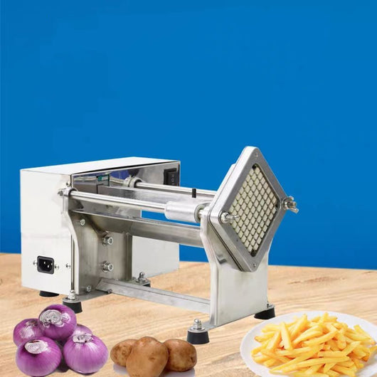 Cortador Eléctrico de Verduras en Acero Inoxidable