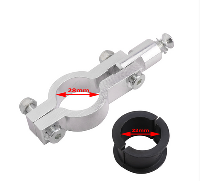 Protector de Mano para Motocicleta con Soporte de Montaje Dorado - Image 9