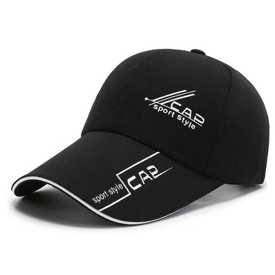 Gorra de Visera Curva con Letras - Protección Solar Casual - Image 10