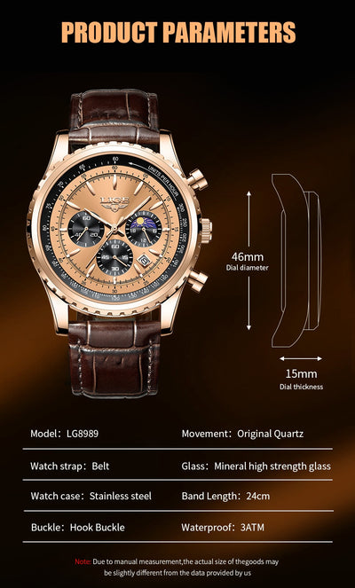 Reloj Deportivo Multifuncional Resistente al Agua para Hombre - Image 9
