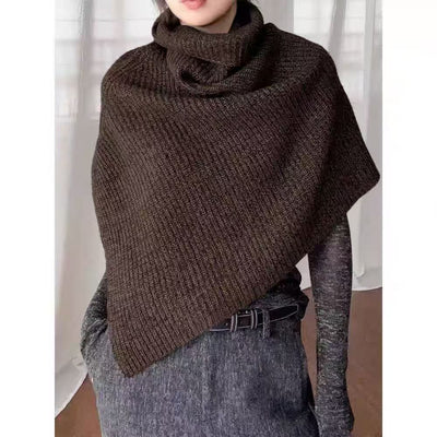 Cuello Térmico Tejido Gris Oscuro - Versátil y Elegante - Image 9