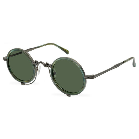 Gafas de Sol Polarizadas Retro Circulares Estilo República - Image 10