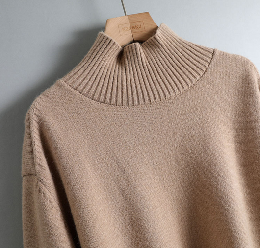 Suéter Oversize Básico para Otoño e Invierno - Image 22