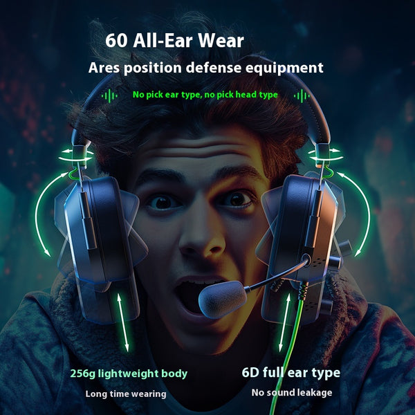 Auriculares Gaming G810 con Control por Cable - Sonido Inmersivo para Jugadores