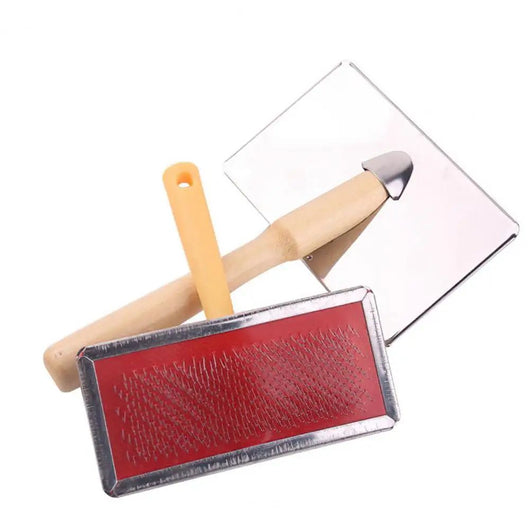 Peine Deslanador para Perros y Gatos - Acero Inoxidable Profesional - Image 3