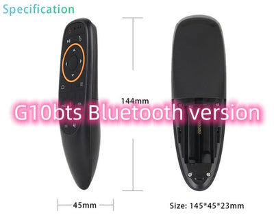 Control Remoto Inteligente G10S con Voz y Air Mouse de Giroscopio - Image 9