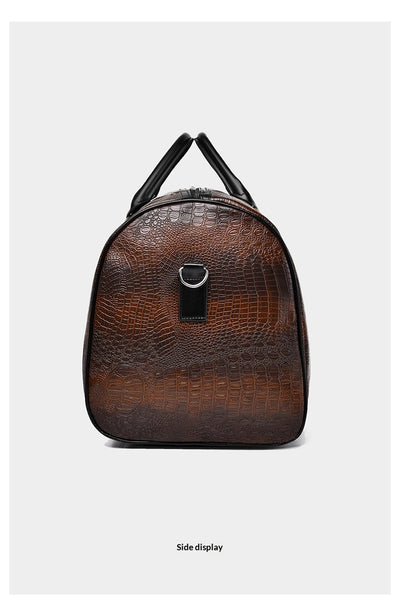 Bolsa de Viaje Deportiva para Hombre con Patrón Cocodrilo Personalizable - Image 13