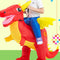 Pterossauro Vermelho S Dragão Corredor Infantil