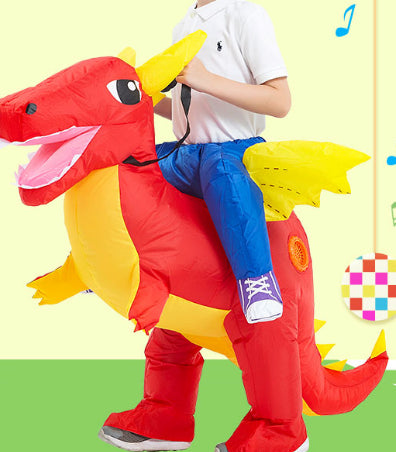 Disfraz Inflable Dragón Corredor para Actividades Familiares - Image 20