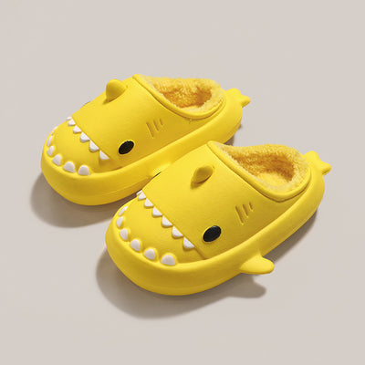 Pantuflas Tiburón Cartoon para Parejas - Zapatillas EVA Impermeables Invierno - Image 12