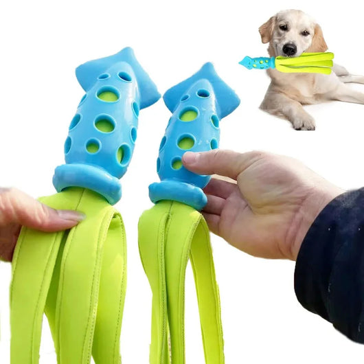 Juguete Masticable para Perros Sepia Interactivo con Sonido Squeaky - Limpieza Dental