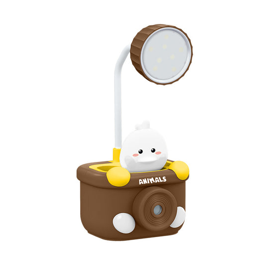 Sacapuntas Animal Travieso con Lámpara de Escritorio LED - Image 11