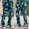 Jeans Rectos Tie-Dye Artesanal para Hombre