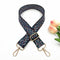 Intertwined Colored Stripes Gold Buckle