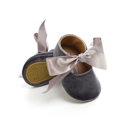 Zapatos Princesa para Bebé - Calzado Suave con Moño para Primavera y Otoño - Image 22