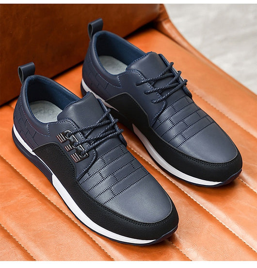 Zapatos Casuales de Cuero para Hombre - Resistentes y Antideslizantes - Image 18