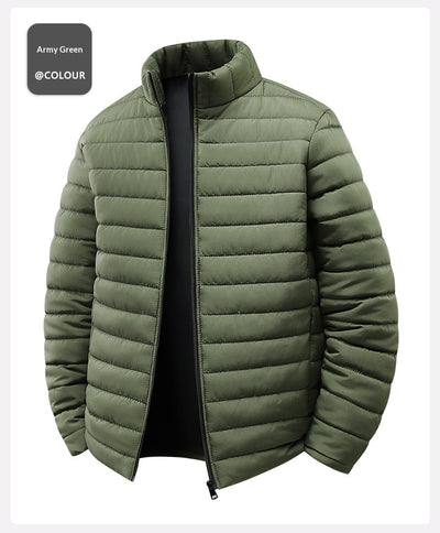 Abrigo de Invierno Unisex Acolchado con Cuello Alto - Resistente al Viento - Image 14