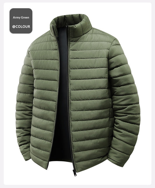 Abrigo de Invierno Unisex Acolchado con Cuello Alto - Resistente al Viento - Image 14
