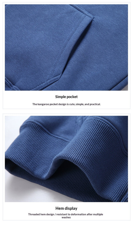 Cardigan Hoodie Holgado para Hombre - Perfecto para Otoño e Invierno - Image 17