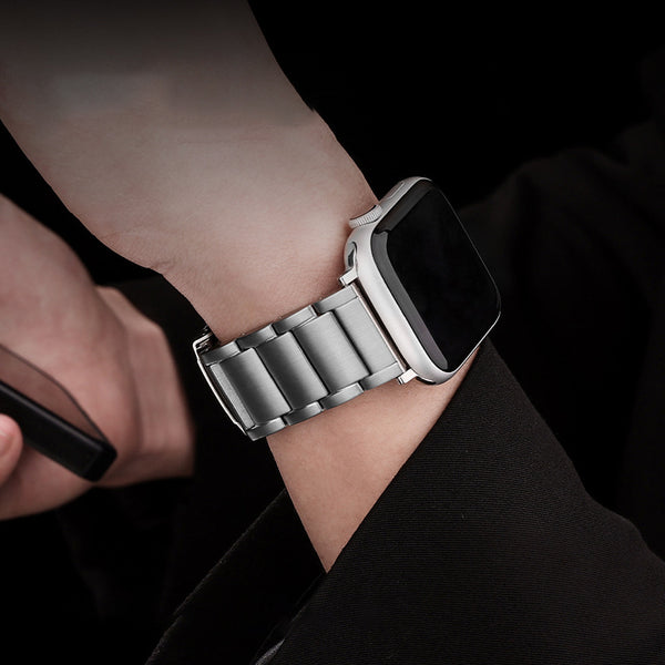 Correa Titanio para Apple Watch 8, 7, 6, 5