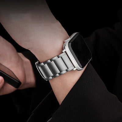 Correa Titanio para Apple Watch 8, 7, 6, 5