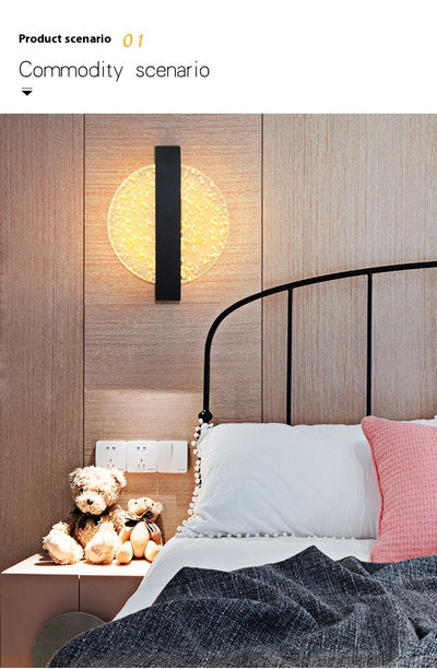 Lámpara de Pared Colgante Lujo Minimalista para Dormitorio y Sala - Image 10