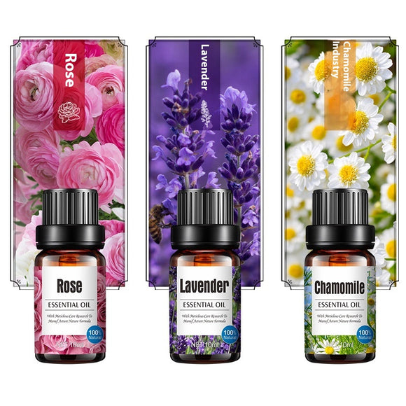 Difusor de Aroma con Aceite Esencial de Naranja Dulce y Lavanda 10ml