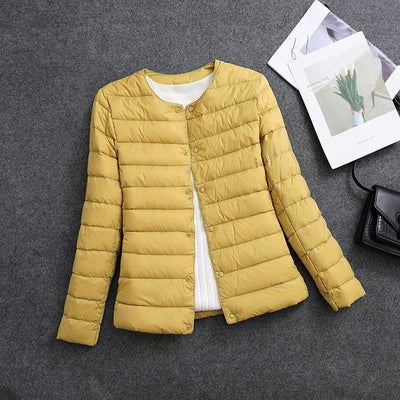 Chaqueta Térmica Ligera Cuello Redondo para Mujer - Image 16