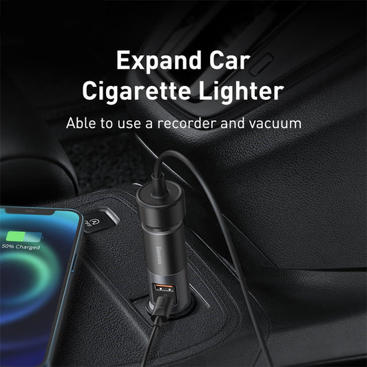 Cargador de Auto 120W con 3 Puertos USB - Carga Rápida Simultánea