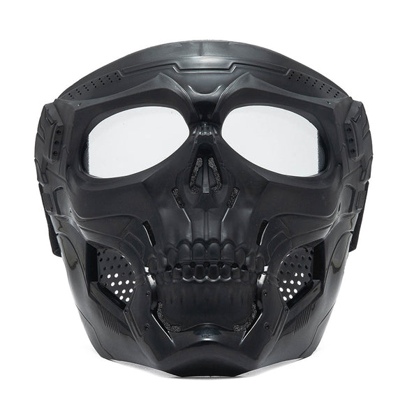 Gafas de Motociclismo Antiaire con Diseño Calavera Unisex