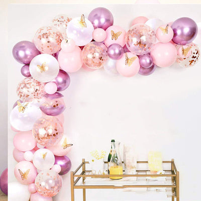 Decoraciones de Globos Mariposa para Fiesta de Bebé Niña - Image 9