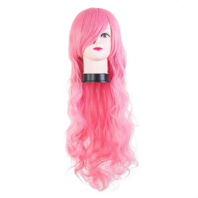 Peluca Cosplay Rizada 80CM - Cabello Largo Voluminoso - Image 23