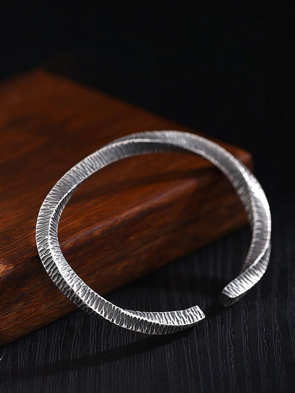 Pulsera Anillo Mobius de Plata 999 para Hombre y Mujer