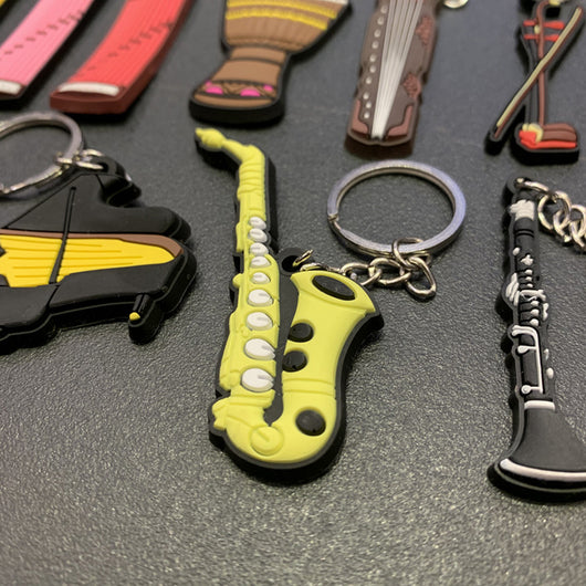 Llavero Guitarra de Silicona - Accesorio Musical Versátil - Image 22