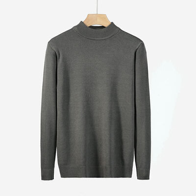 Suéter Modal Cuello Mocko Ajustado para Hombre - Image 8