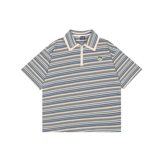 Polo Rayado con Solapa y Manga Corta - Image 8