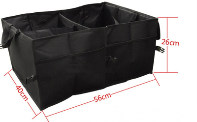 Organizador de almacenamiento para auto con compartimentos múltiples - Image 4